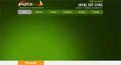 Desktop Screenshot of enzos-international.com
